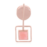 Colgante en plata con Ópalo rosa (Juwelo Bauhaus)