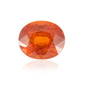 Piedra preciosa con Granate mandarina