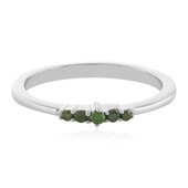 Anillo en plata con Diamante I3 verde