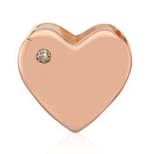 Colgante en plata con Diamante rosa de Francia de Argyle SI1 (Annette)