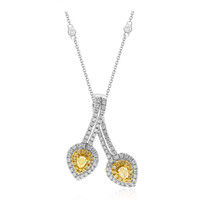 Collar en oro con Diamante amarillo SI2 (CIRARI)