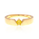 Anillo en oro con Diamante amarillo SI2 (de Melo)