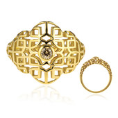 Anillo en oro con Diamante champán I1  (Ornaments by de Melo)