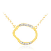 Collar en plata con  Diamante I1 (G) (Annette)