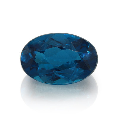 Piedra preciosa con Apatita azul rey