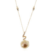 Collar en oro con Perlas del Mar del Sur (CIRARI)