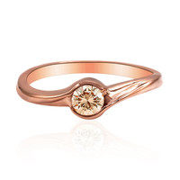 Anillo en oro con Diamante rosa de Francia de Argyle VS1