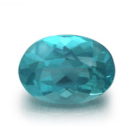 Piedra preciosa con Apatita azul caribe