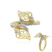Anillo en oro con I1 (I) Diamante (Ornaments by de Melo)
