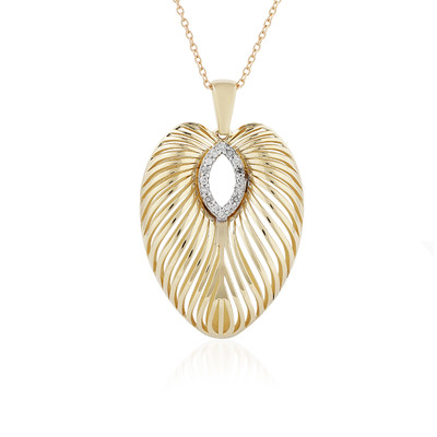 Collar en oro con I1 (I) Diamante (Ornaments by de Melo)