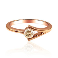 Anillo en oro con Diamante rosa de Francia de Argyle VS1