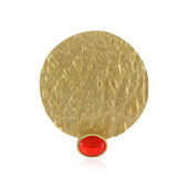 Colgante en plata con Ópalo rojo de Etiopía (MONOSONO COLLECTION)