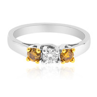 Anillo en oro con Diamante SI1 (H) (CIRARI)