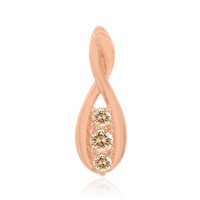 Colgante en oro con Diamante rosa de Francia de Argyle SI1