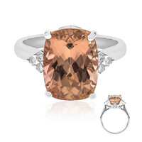 Anillo en oro con Turmalina neón del Congo (CIRARI)
