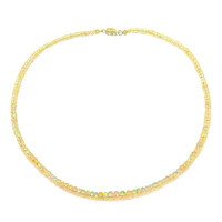 Collar en plata con Ópalo de Welo