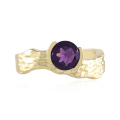 Anillo en plata con Amatista