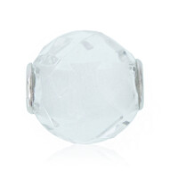 Colgante en plata con Cuarzo blanco