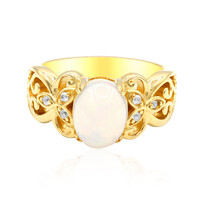 Anillo en plata con Ópalo de Welo