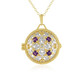 Collar en plata con Amatista (Gems en Vogue)