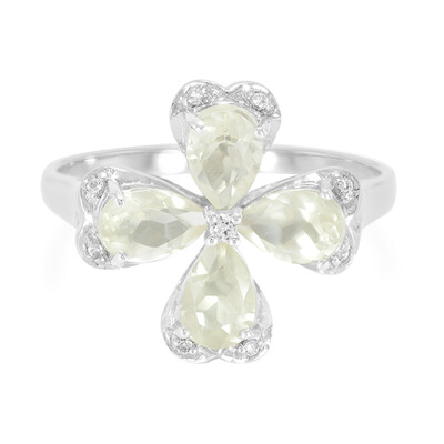 Anillo en plata con Ortoclasa