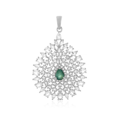 Colgante en plata con Grandidierita
