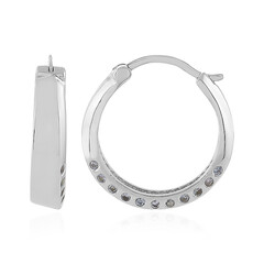 Pendientes en plata con Tanzanita