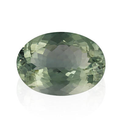 Piedra preciosa con Amatista verde de Santa Lucía