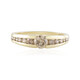 Anillo en oro con Diamante champán I2