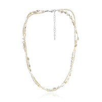 Collar en plata con Perla Keshi (TPC)