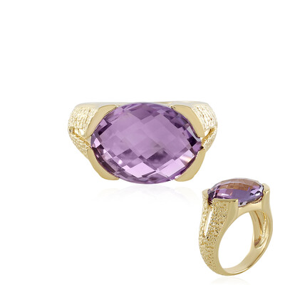 Anillo en plata con Amatista Rosa de Francia
