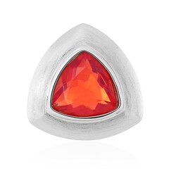 Colgante en plata con Ópalo rojo de Etiopía