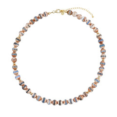 Collar en plata con Ágata de Mongolia