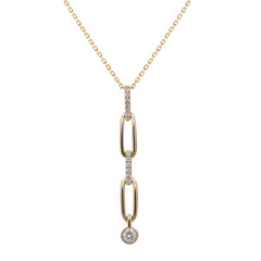 Collar en oro con Diamante I1 (H)  (CIRARI)