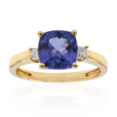 Anillo en oro con Tanzanita AAA (CIRARI)