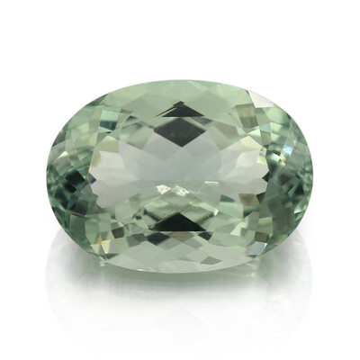 Piedra preciosa con Amatista verde de Santa Lucía