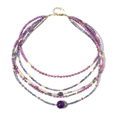 Collar en plata con Fosfosiderita (Riya)