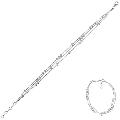 Brazalete en oro con Diamante I1 (H)  (CIRARI)