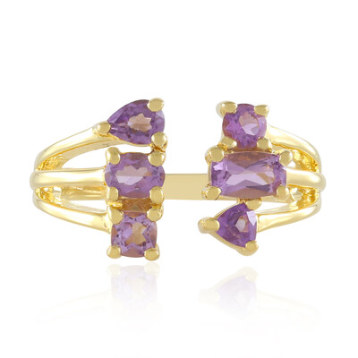 Anillo en plata con Amatista Rosa de Francia