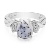 Anillo en plata con Ágata dendrítica