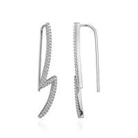 Pendientes en plata con Zircón