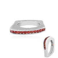 Anillo en plata con Rubí de Tanzania (de Melo)