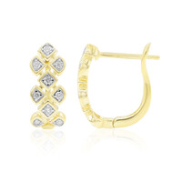 Pendientes en oro con Diamante SI2 (G) 