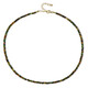 Collar en plata con Turmalina verde