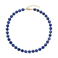 Collar en plata con Lapislázuli