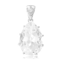 Colgante en plata con Cuarzo Príncipe