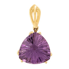 Colgante en oro con Amatista