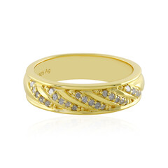 Anillo en plata con Diamante I4 (J)