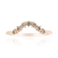 Anillo en oro con Diamante rosa de Francia de Argyle SI1