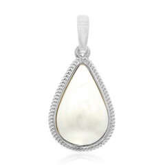 Colgante en plata con Perla Mabe (TPC)